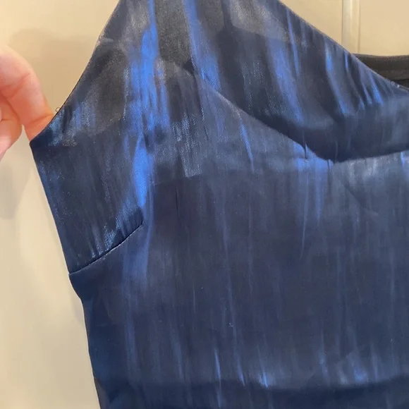 Rag & Bone 100% Silk Navy Cami, Size 4 - Picture 7 of 9